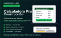 Calculadora Pro de Construcción